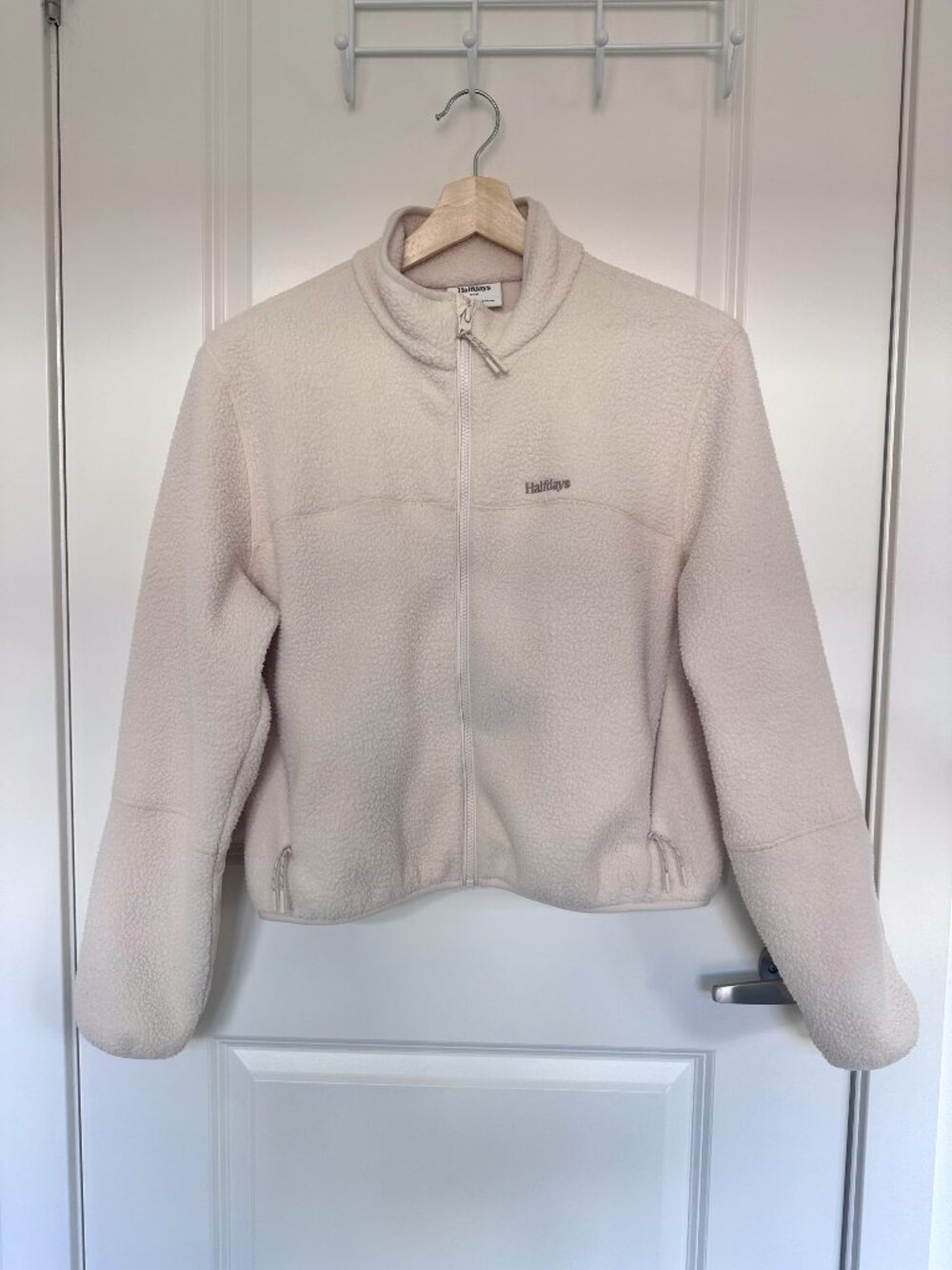 Halfdays Women's Chapelle Jacket in Color Oat Milk | Size: Medium